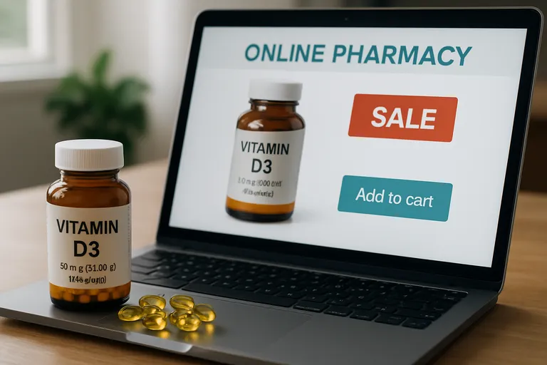 Waar vitamine D (D3) kopen of bestellen met korting
