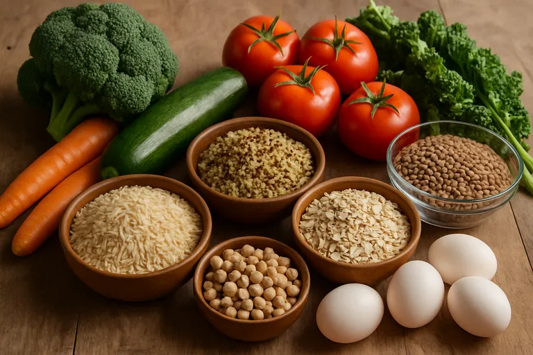 De basis van gezonde en goedkope recepten