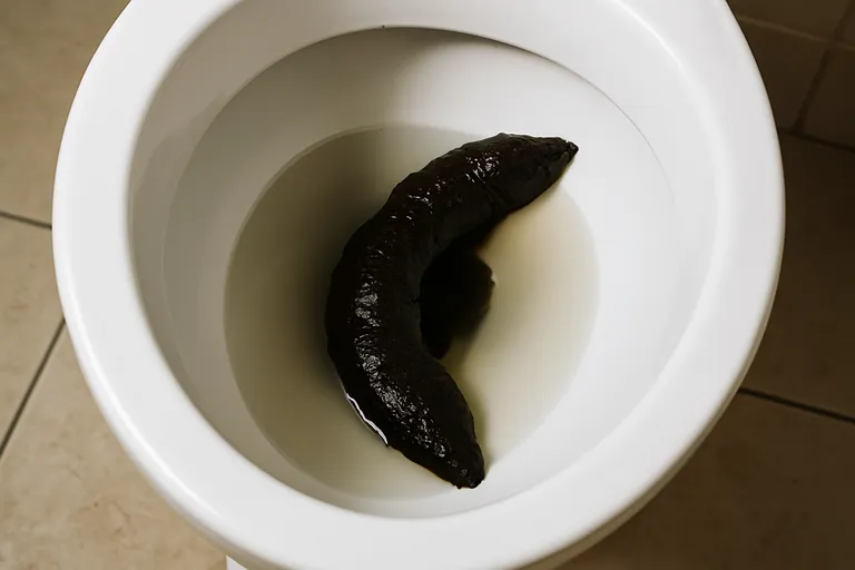 Donkere ontlasting: wat betekent het precies