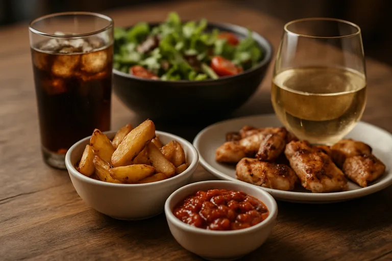 Drankjes en bijgerechten die het afmaken