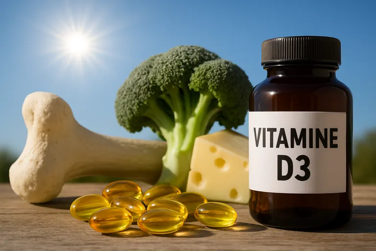 Vitamine D3: waarom de zonvitamine onmisbaar is voor sterke botten, spieren en weerstand